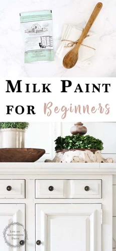 Mixing And Applying Milk Paint