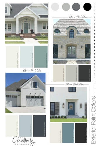 Popular Paint Types For Exterior Trim And Accent Colors