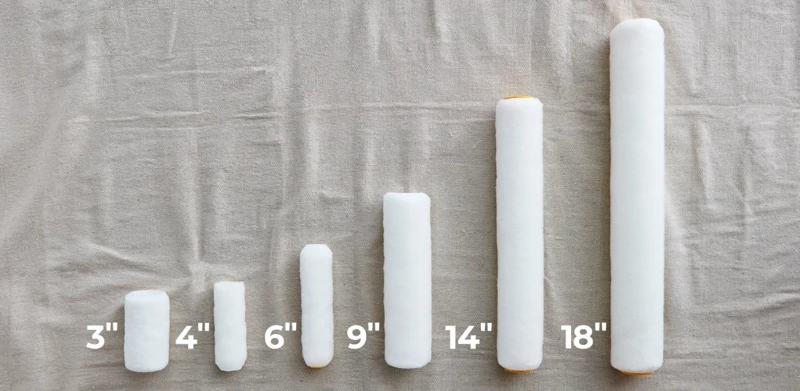 Roller Frame Sizes