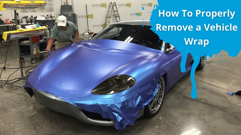 how to remove car wrap glue