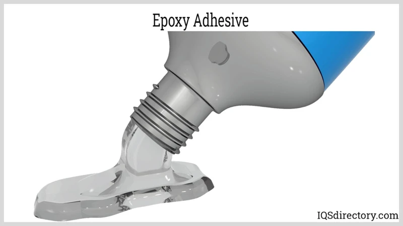 Applying Epoxy Glue