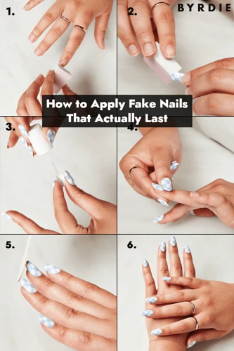 Applying The Nail Tips
