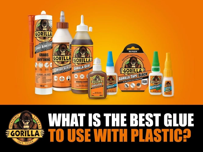 Different Types Of Glue For Plastic Toys