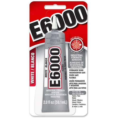 E6000 Glue Drying Time