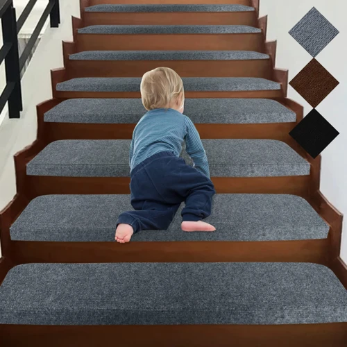 Gluing Carpet To Stairs