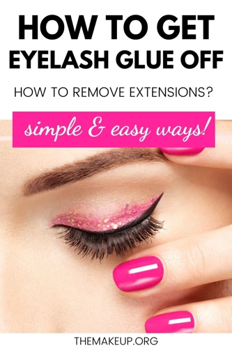 How To Remove Eye Glue From Eyelashes?