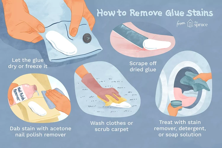 How To Remove Glue From Fabric