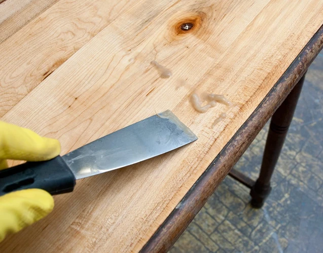 How To Remove Veneer Glue From Wood