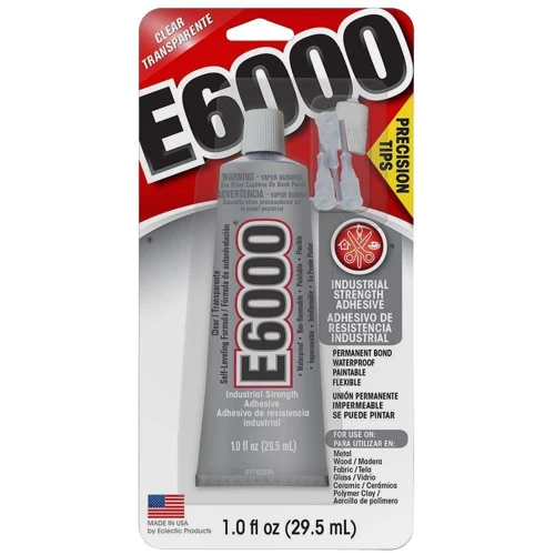 How To Use E6000 Glue