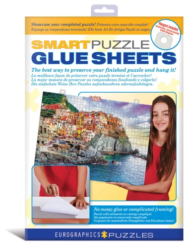 How To Use Puzzle Glue Sheets