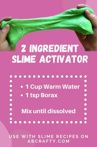 Ingredients For Slime Activator