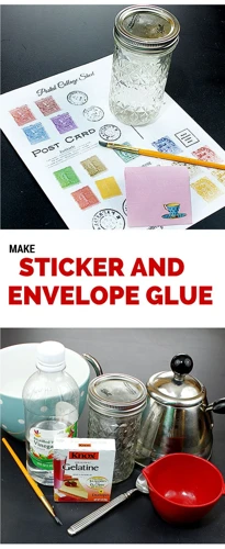 Ingredients Needed To Make Envelope Glue