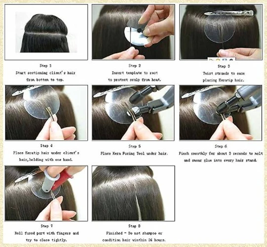 Expert Tips for Gluing Extensions in Short Hair | Glue Savior