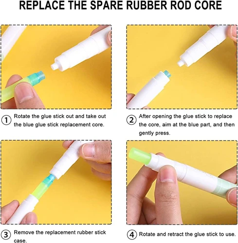 Step 3: Insert The New Glue Stick