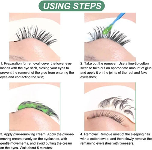 Step 3: Remove The Lashes