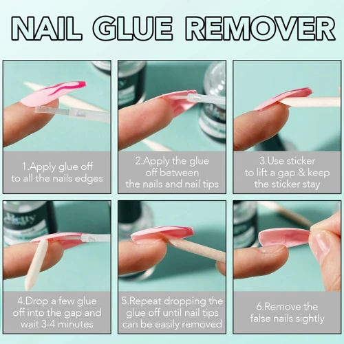 Step 4: Remove The Nail Glue