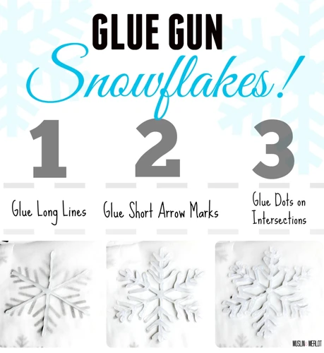 Step-By-Step Instructions: How To Make Hot Glue Snowflakes