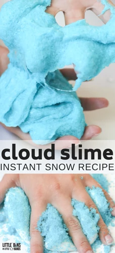 Steps To Make Cloud Slime Without Glue