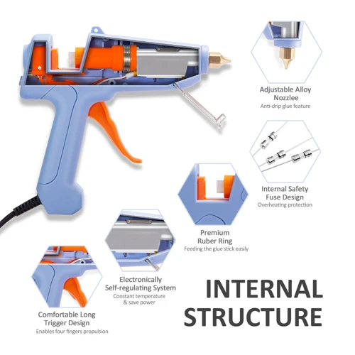 The Solid Structure Of A Glue Stick