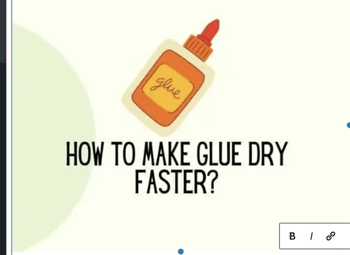 Tips To Speed Up Hot Glue Drying Time