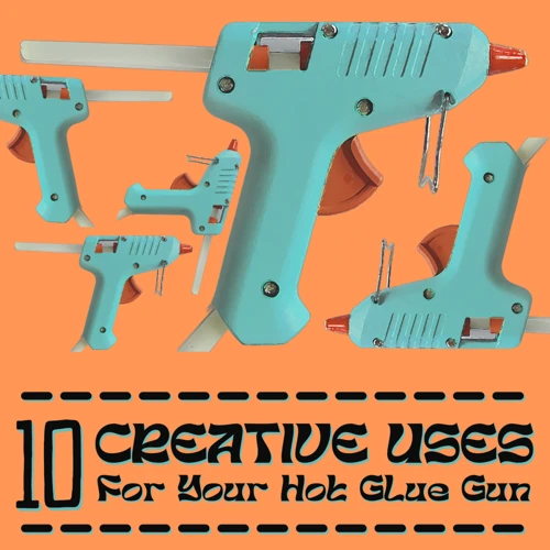 Using Your Homemade Glue Gun Sticks