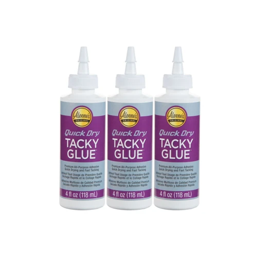 Using Your Non-Drying Sticky Glue