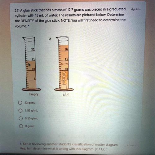 What Affects The Mass Of A Glue Stick?