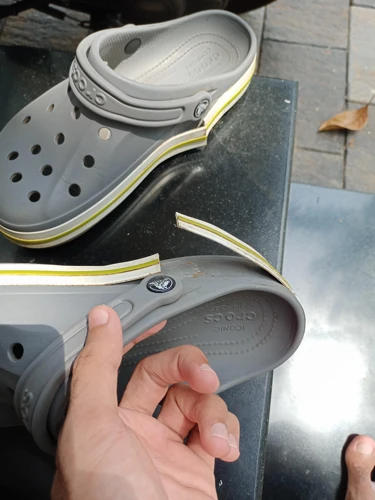 Why Did The Glue Stick To Your Crocs?