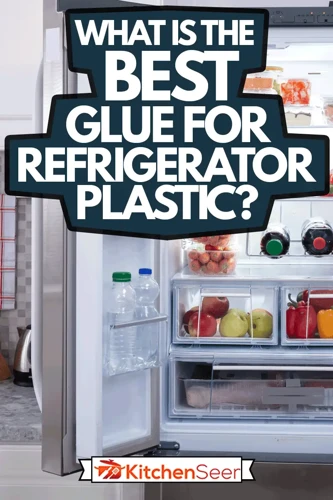 Why Would Glue Be On A Fridge Door?